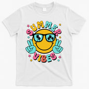 Summer Vibes Tropical Sunset Beach Vacation T-Shirt