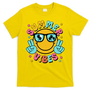 Summer Vibes Tropical Sunset Beach Vacation T-Shirt