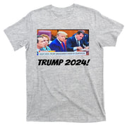 Trump 2024 Arraignment Inside Courthouse T-Shirt