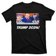 Trump 2024 Arraignment Inside Courthouse T-Shirt