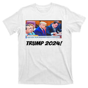 Trump 2024 Arraignment Inside Courthouse T-Shirt