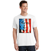 Trump 2024 Patriotic Flag Facepaint Donald Trump 4th Of July T-Shirt