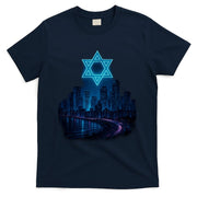 Tel Aviv Neon Futuristic T-Shirt