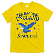 Tea Bagging England Since 1773 Patriotic Eagle T-Shirt