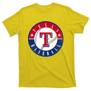 Texas Baseball Fan Vintage T-Shirt