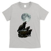 Three Honey Badgers Moon T-Shirt