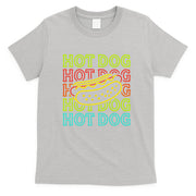 Trending Hot Dog Fashion Neon Design T-Shirt
