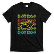 Trending Hot Dog Fashion Neon Design T-Shirt