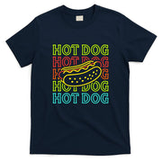 Trending Hot Dog Fashion Neon Design T-Shirt