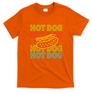 Trending Hot Dog Fashion Neon Design T-Shirt