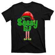 The Sassy Elf Christmas T-Shirt