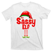 The Sassy Elf Christmas T-Shirt