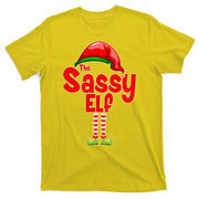 The Sassy Elf Christmas T-Shirt