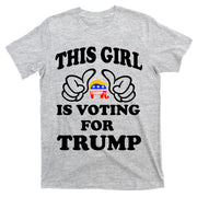 This Girl Is Voting For Trump T-Shirt