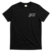 Trust In God Christian Faith In Jesus Embroidered Embroidered T-Shirt