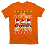 Trump Mugshot Make Christmas Great Again Funny Ugly T-Shirt