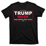 Trump Musk Make America Great Again 2024 Election T-Shirt