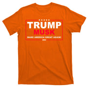 Trump Musk Make America Great Again 2024 Election T-Shirt