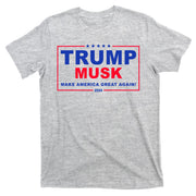 Trump Musk Make America Great Again 2024 Political T-Shirt