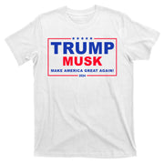 Trump Musk Make America Great Again 2024 Political T-Shirt