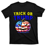 Trick Or Trump Donald Trump 2024 Halloween Pumpkin T-Shirt