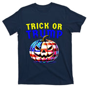 Trick Or Trump Donald Trump 2024 Halloween Pumpkin T-Shirt