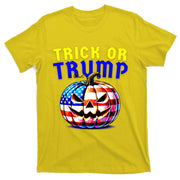 Trick Or Trump Donald Trump 2024 Halloween Pumpkin T-Shirt