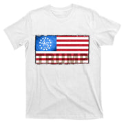 Trump 45 Betsy Ross 13 Original Colonies Flag T-Shirt