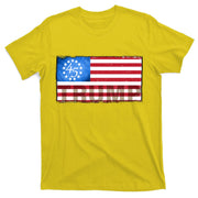 Trump 45 Betsy Ross 13 Original Colonies Flag T-Shirt