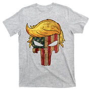 Trump American Skull Golden Hair T-Shirt