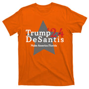 Trump DeSantis 24 Make America Florida T-Shirt