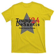 Trump DeSantis 24 Make America Florida T-Shirt