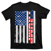 Trump Distressed USA Flag T-Shirt