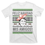 Trump Feliz Navidad Ugly Christmas Sweater T-Shirt