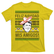 Trump Feliz Navidad Ugly Christmas Sweater T-Shirt