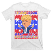 Trump Make America Even Greater Ugly Christmas Sweater T-Shirt