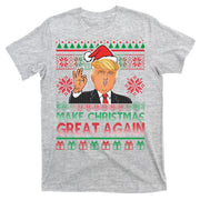 Trump Make Christmas Great Again Ugly T-Shirt