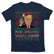 Trump Make Christmas Great Again Ugly T-Shirt