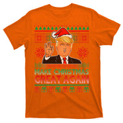 Trump Make Christmas Great Again Ugly T-Shirt