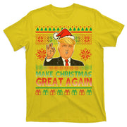 Trump Make Christmas Great Again Ugly T-Shirt