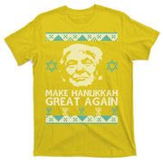 Trump Make Hanukkah Great Again Ugly T-Shirt