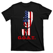 Trump USA Flag GOAT T-Shirt