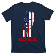 Trump USA Flag GOAT T-Shirt