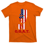Trump USA Flag GOAT T-Shirt