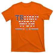 Trump Won American Flag Pro Republican T-Shirt