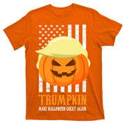 Trumpkin Donald Trump Funny Halloween T-Shirt