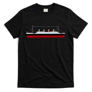 Titanic Ship Illustration T-Shirt