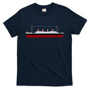 Titanic Ship Illustration T-Shirt