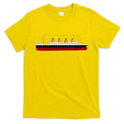 Titanic Ship Illustration T-Shirt