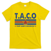 TACO Trump Always Chickens Out Funny T-Shirt